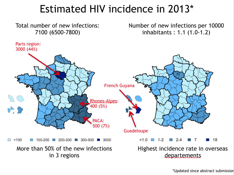 VIH En France: Première Cartographie Régionale De L'épidémie | Vih.org