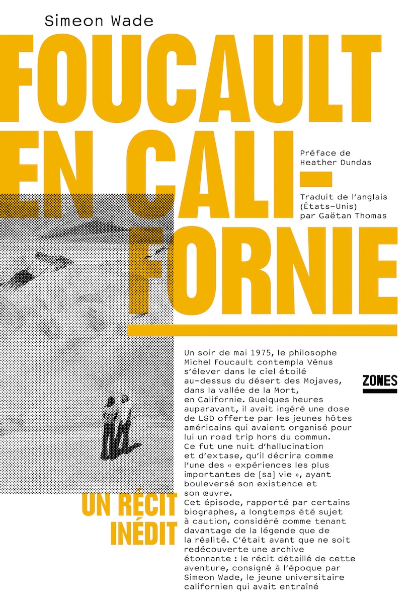 Couverture du libre «Foucault en Californie»